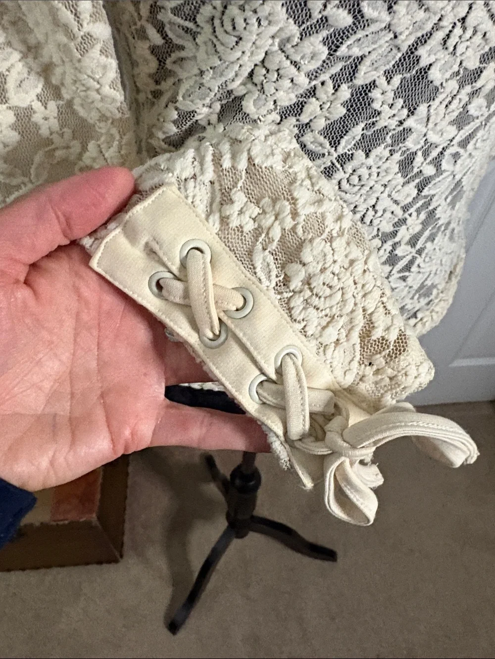 Anthropologie sheer floral